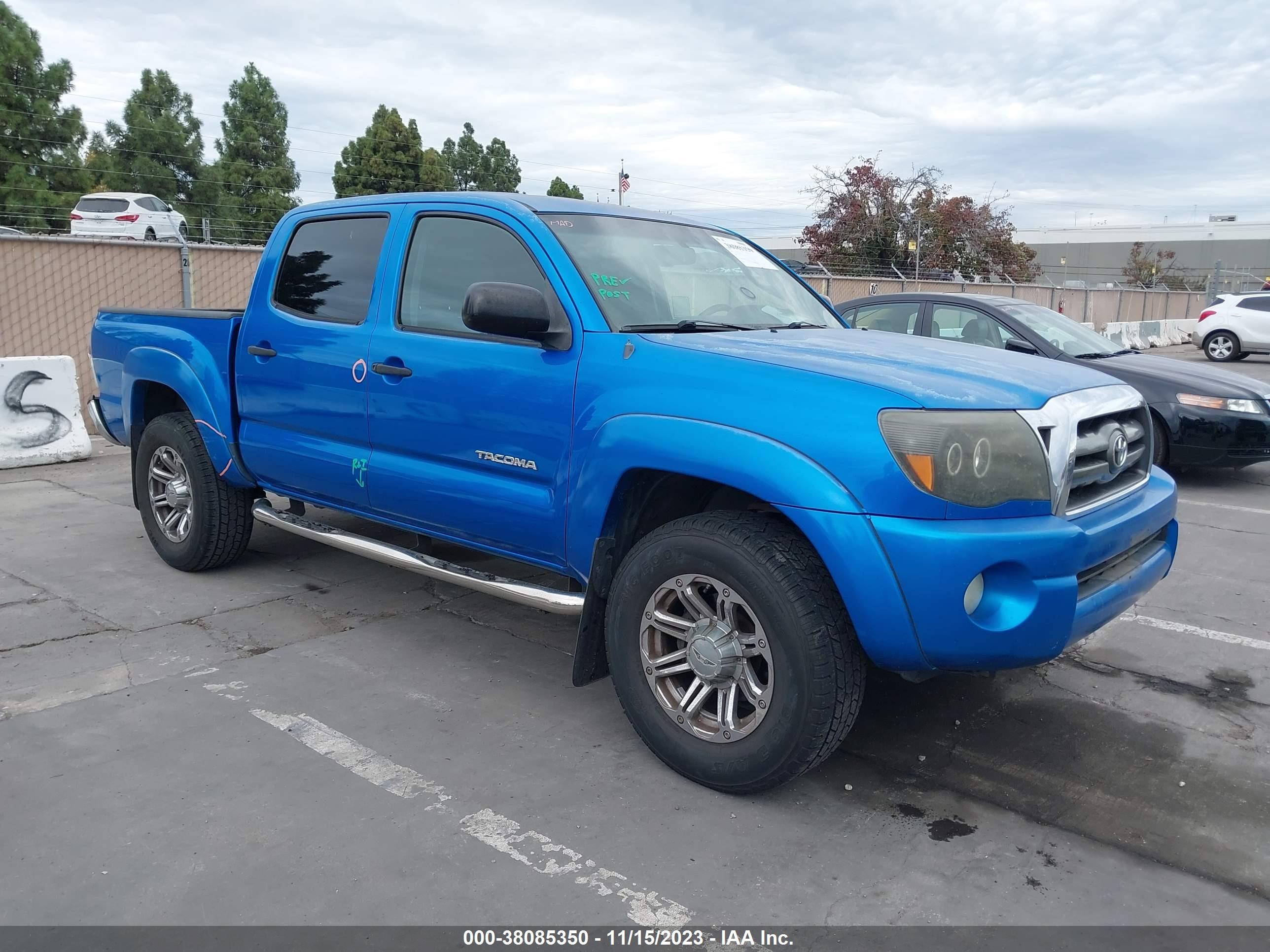 TOYOTA TACOMA 2009 3tmju62n19m074218