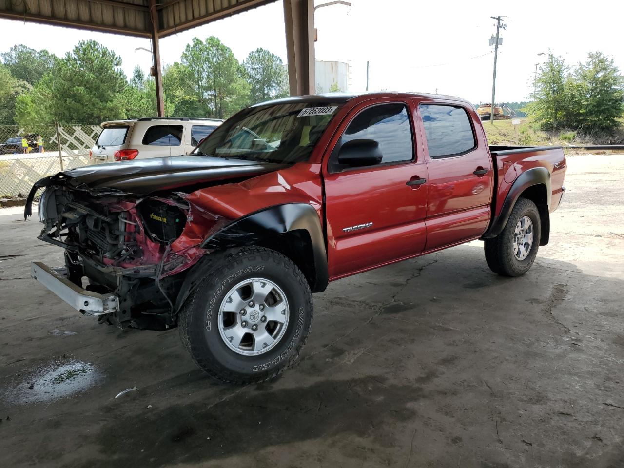 TOYOTA TACOMA 2006 3tmju62n26m010281