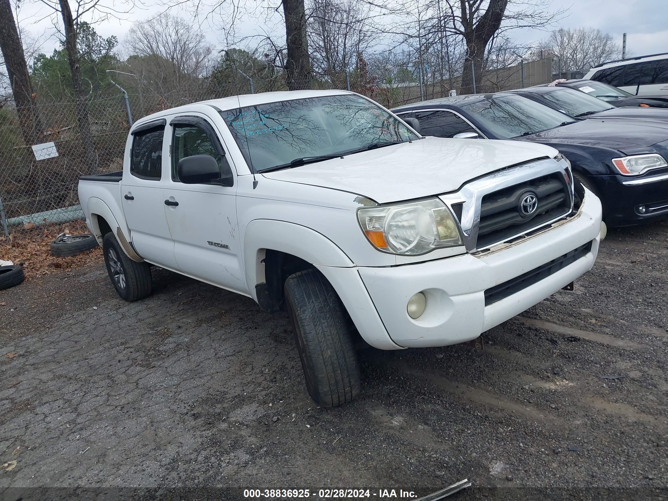 TOYOTA TACOMA 2007 3tmju62n47m030114