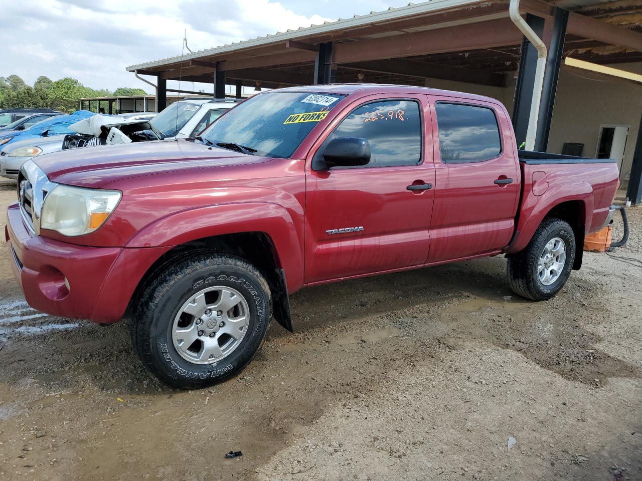 TOYOTA TACOMA 2008 3tmju62n58m051216