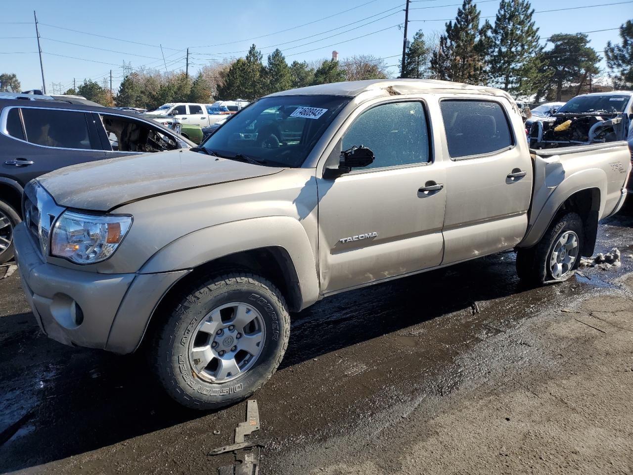 TOYOTA TACOMA 2007 3tmju62n67m044936