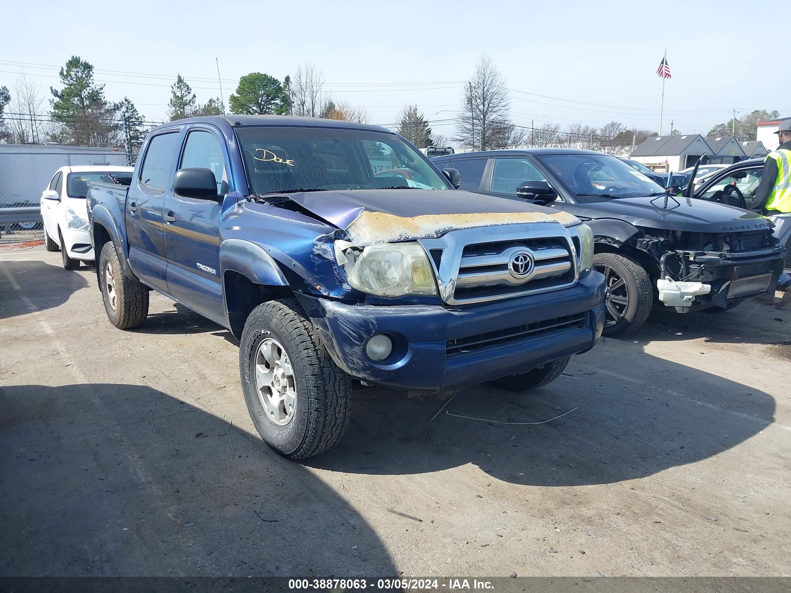 TOYOTA TACOMA 2006 3tmju62n86m017610