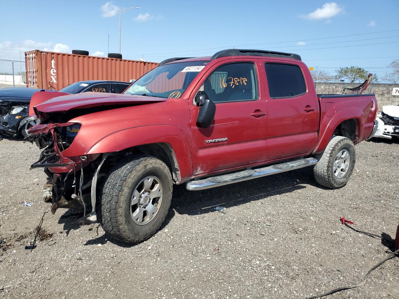 TOYOTA TACOMA 2005 3tmju62n95m007117