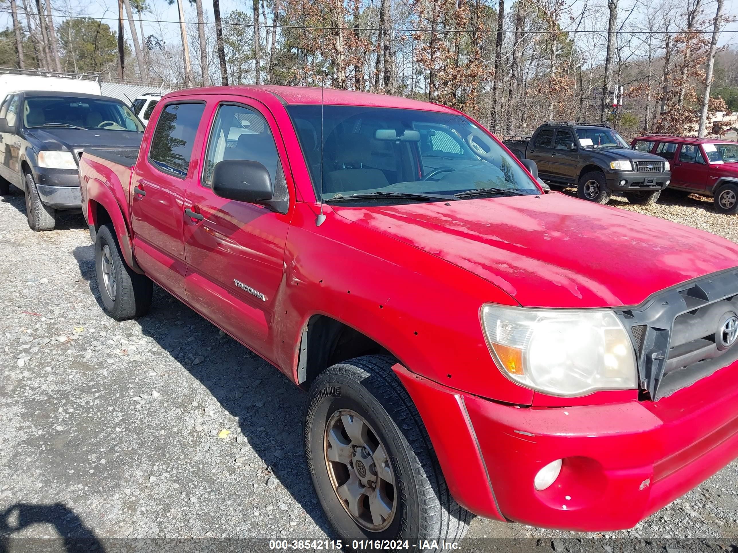 TOYOTA TACOMA 2006 3tmju62nx6m011534