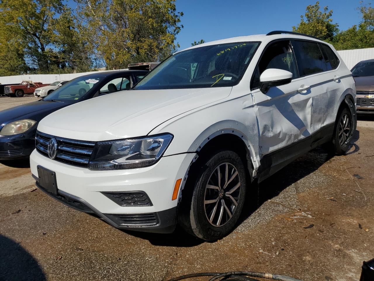 VOLKSWAGEN TIGUAN 2021 3vv0b7ax8mm043357