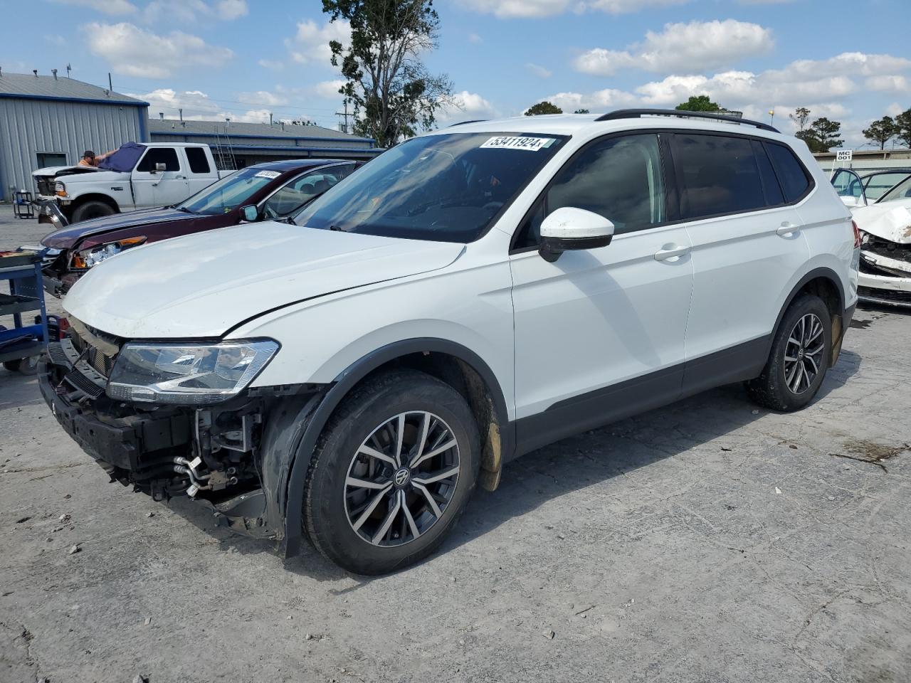 VOLKSWAGEN TIGUAN 2021 3vv1b7ax1mm102012