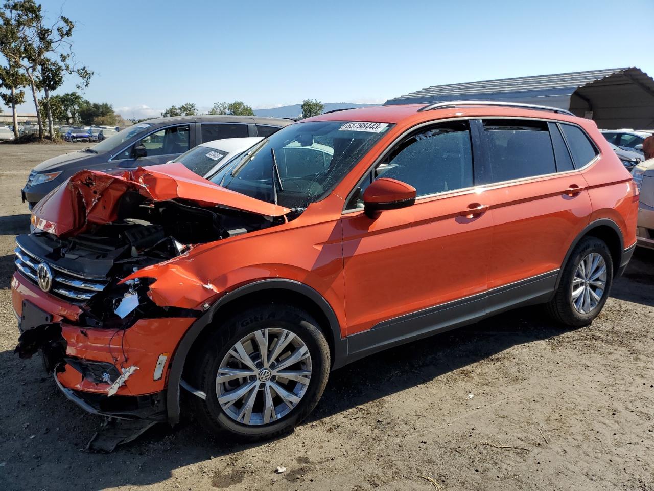 VOLKSWAGEN TIGUAN 2019 3vv1b7ax3km135624