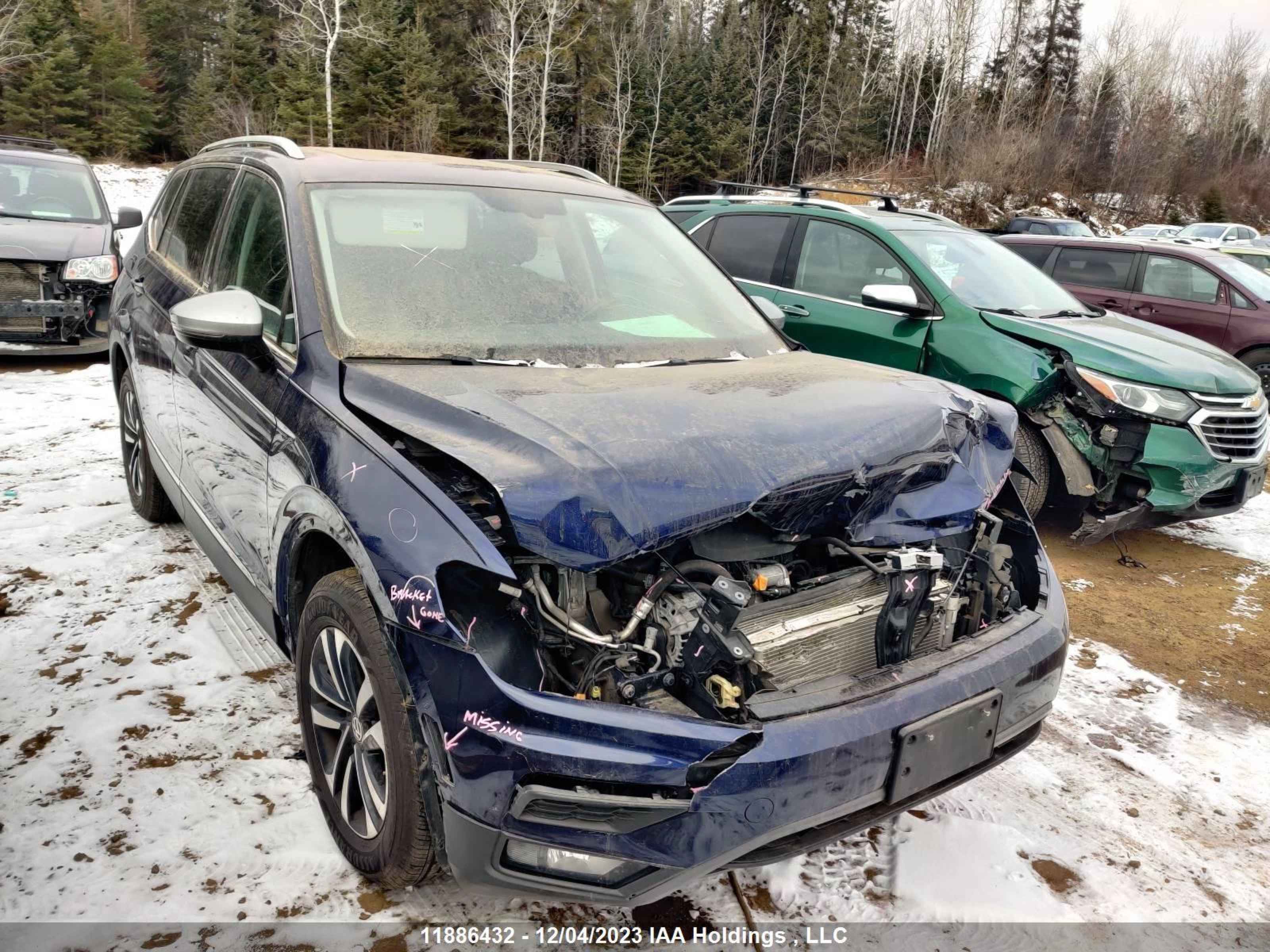 VOLKSWAGEN TIGUAN 2021 3vv2b7ax1mm078749