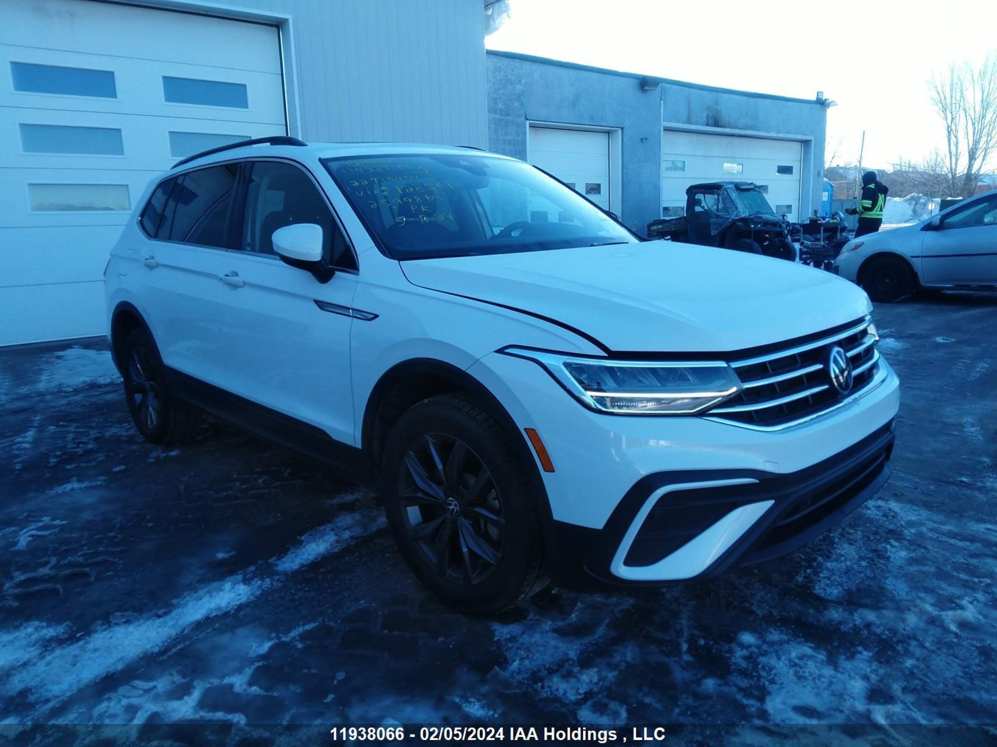 VOLKSWAGEN TIGUAN 2022 3vv2b7ax2nm128561