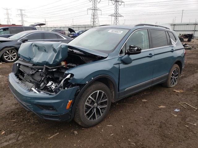 VOLKSWAGEN TIGUAN SE 2021 3vv2b7ax3mm157582