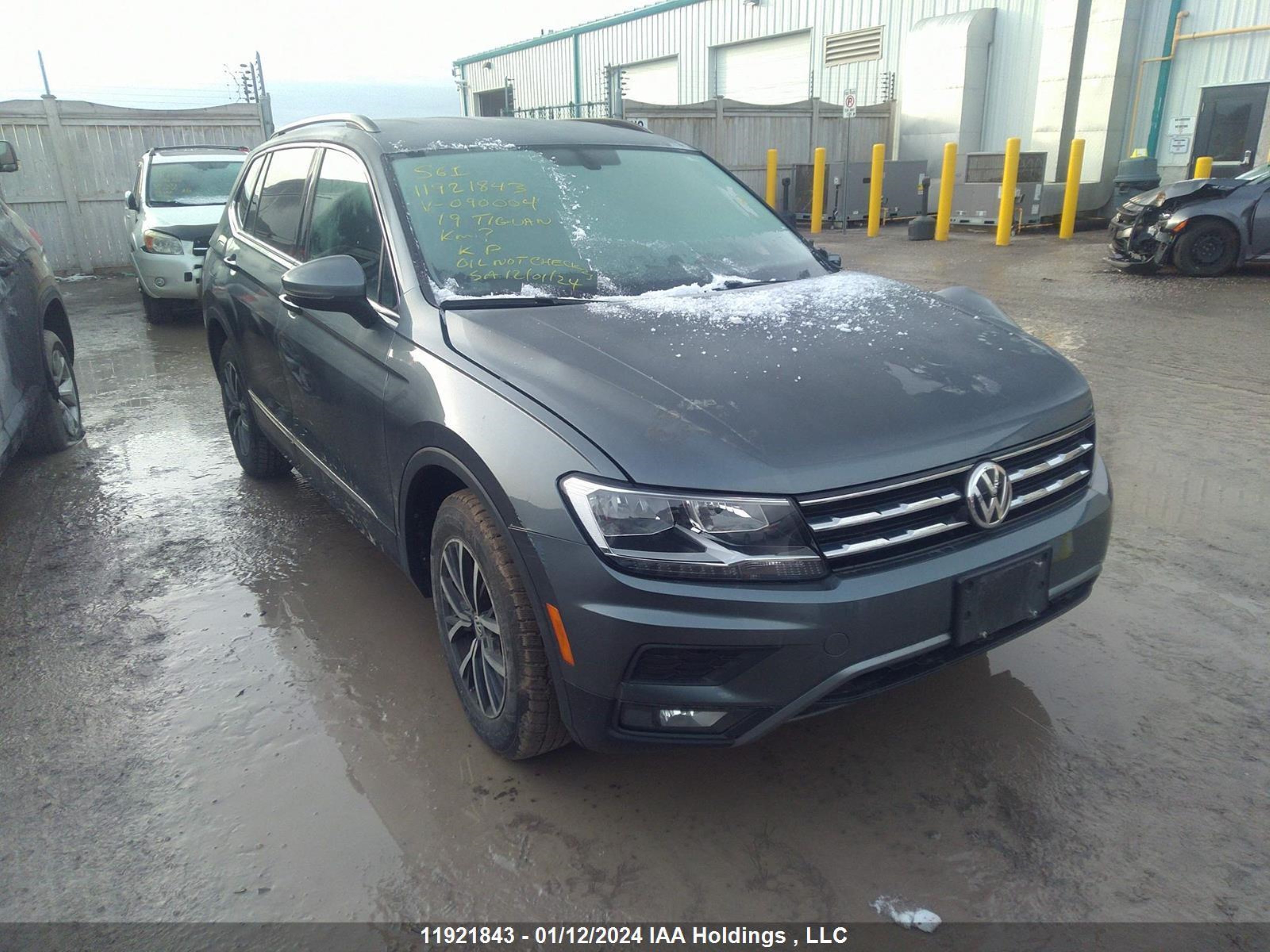 VOLKSWAGEN TIGUAN 2019 3vv2b7ax4km090004