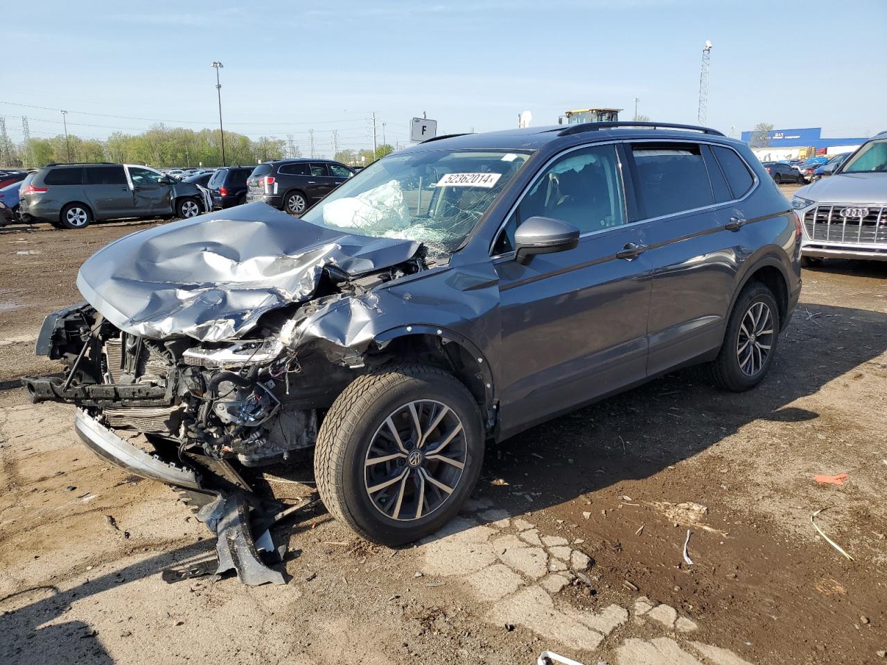 VOLKSWAGEN TIGUAN 2019 3vv2b7ax9km194231