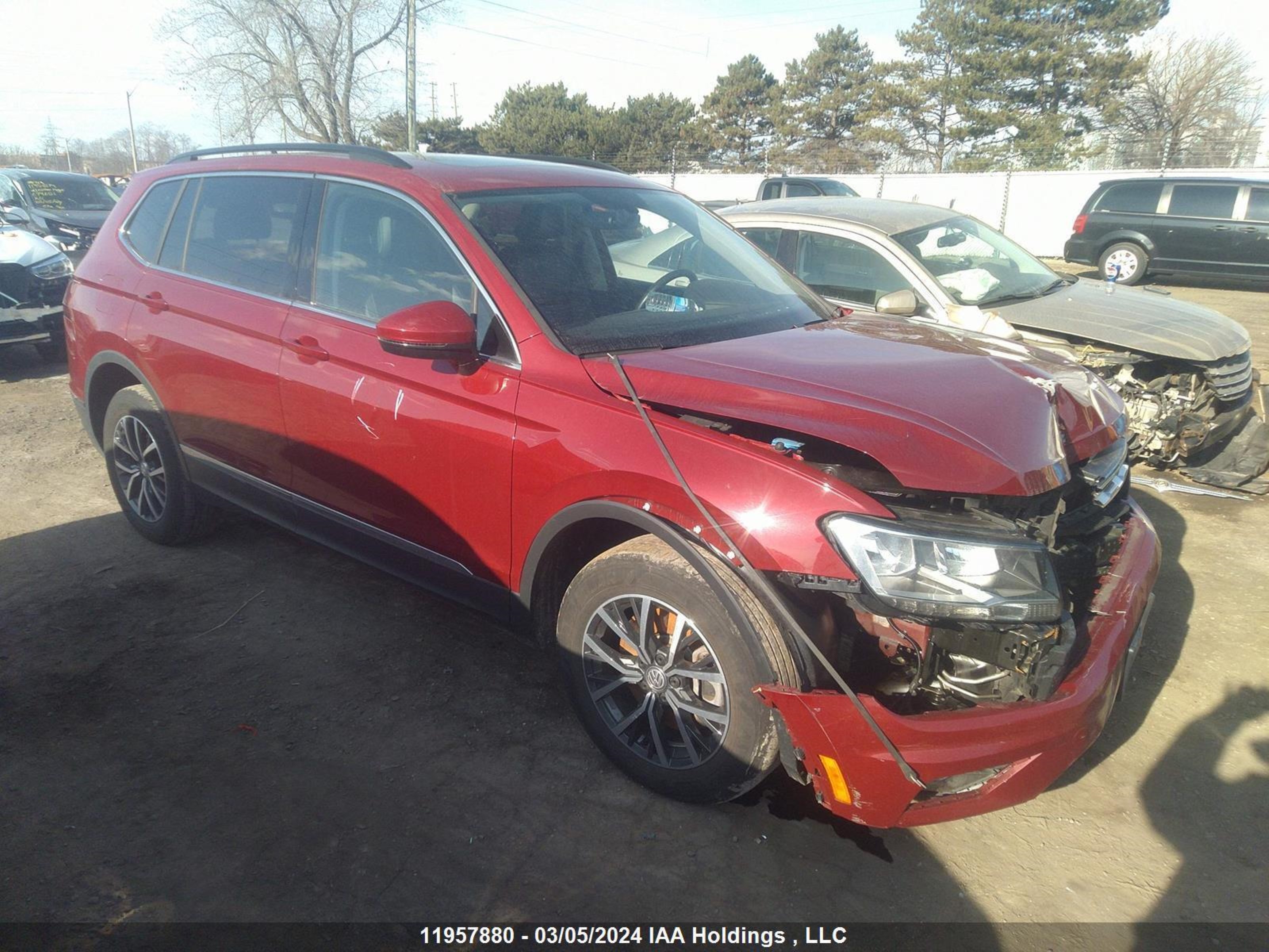 VOLKSWAGEN TIGUAN 2021 3vv2b7axxmm063733