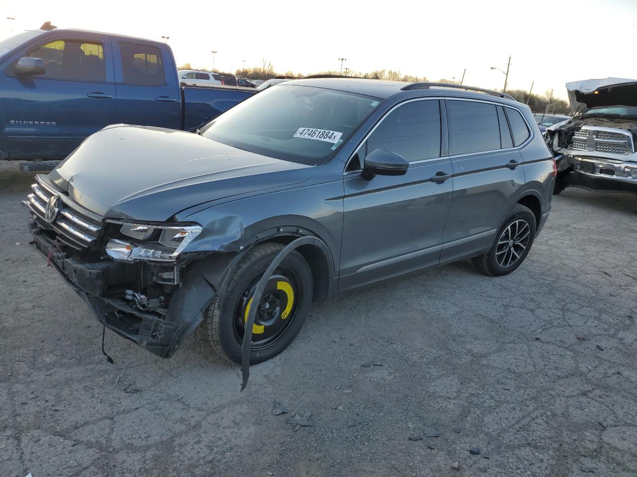 VOLKSWAGEN TIGUAN 2021 3vv3b7ax1mm106988