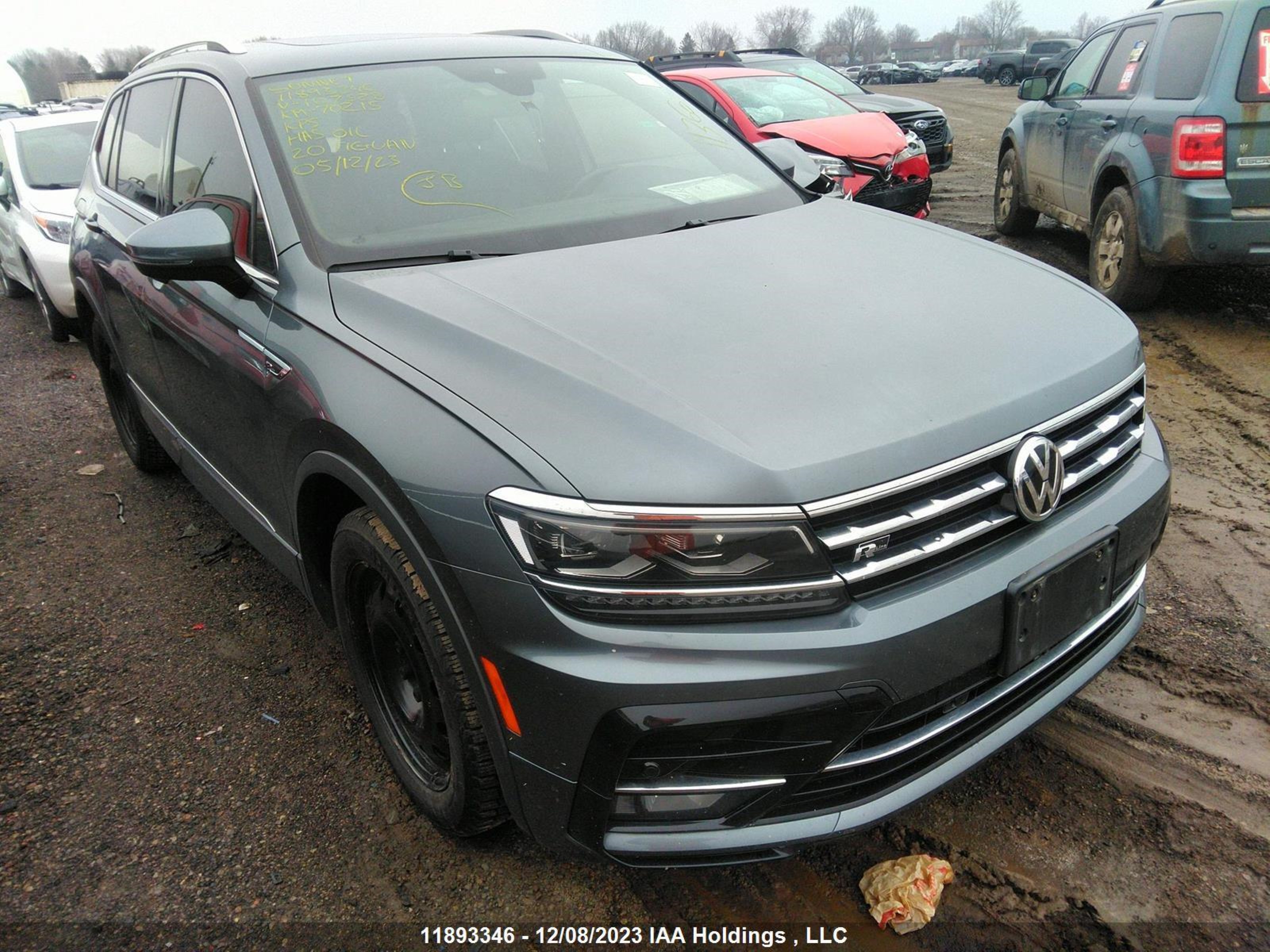 VOLKSWAGEN TIGUAN 2020 3vv4b7ax4lm107328