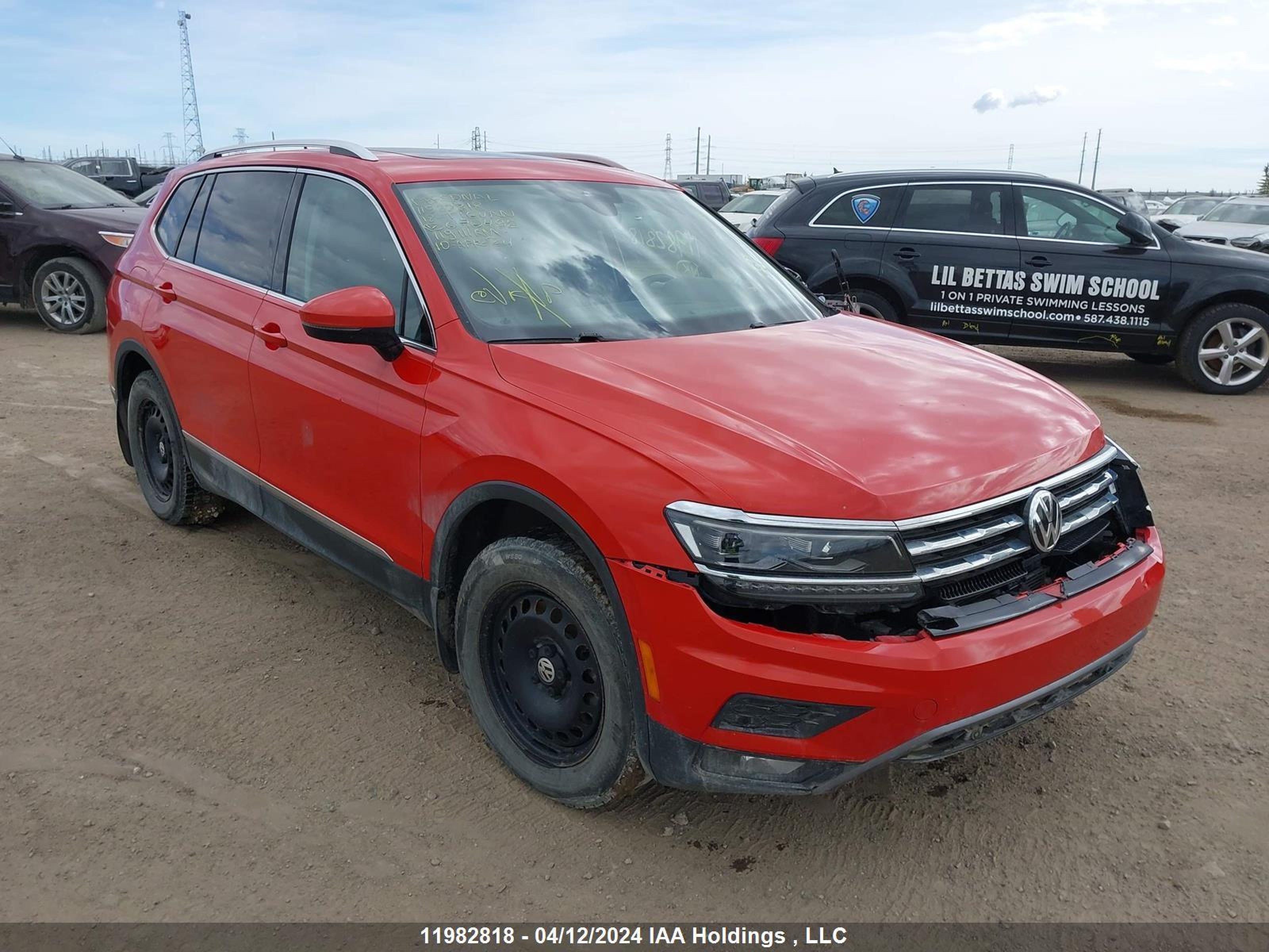 VOLKSWAGEN TIGUAN 2018 3vv4b7axxjm070492