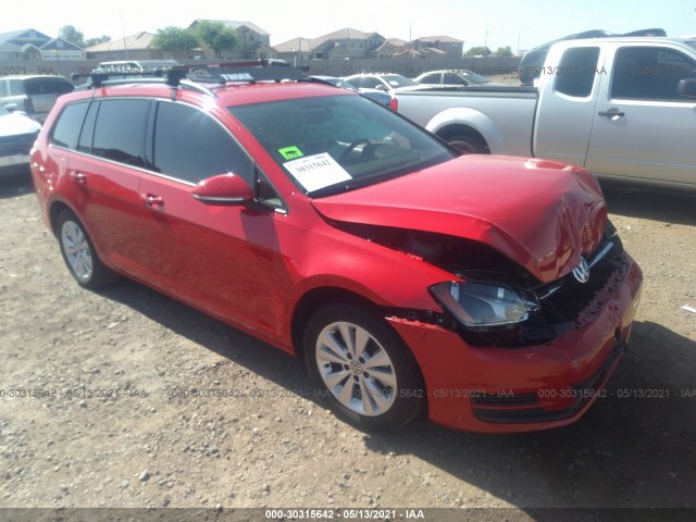 VOLKSWAGEN GOLF 2017 3vw017au0hm510412