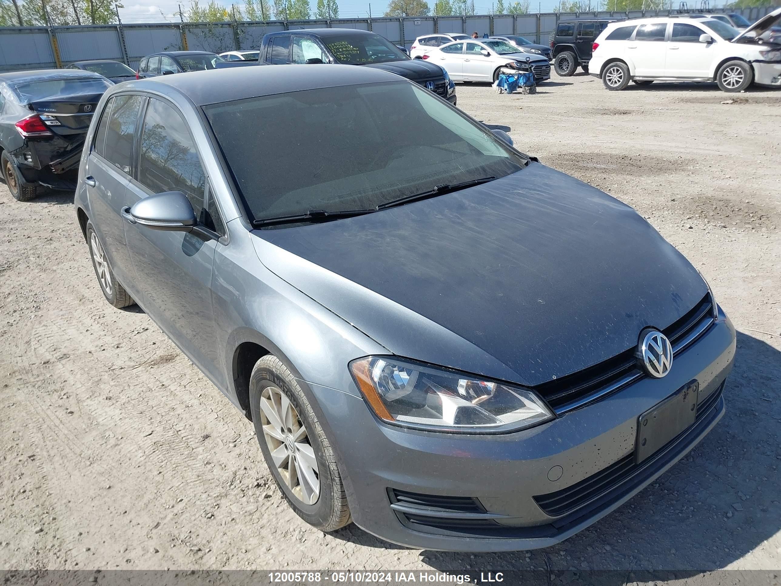 VOLKSWAGEN GOLF 2015 3vw117au5fm030691