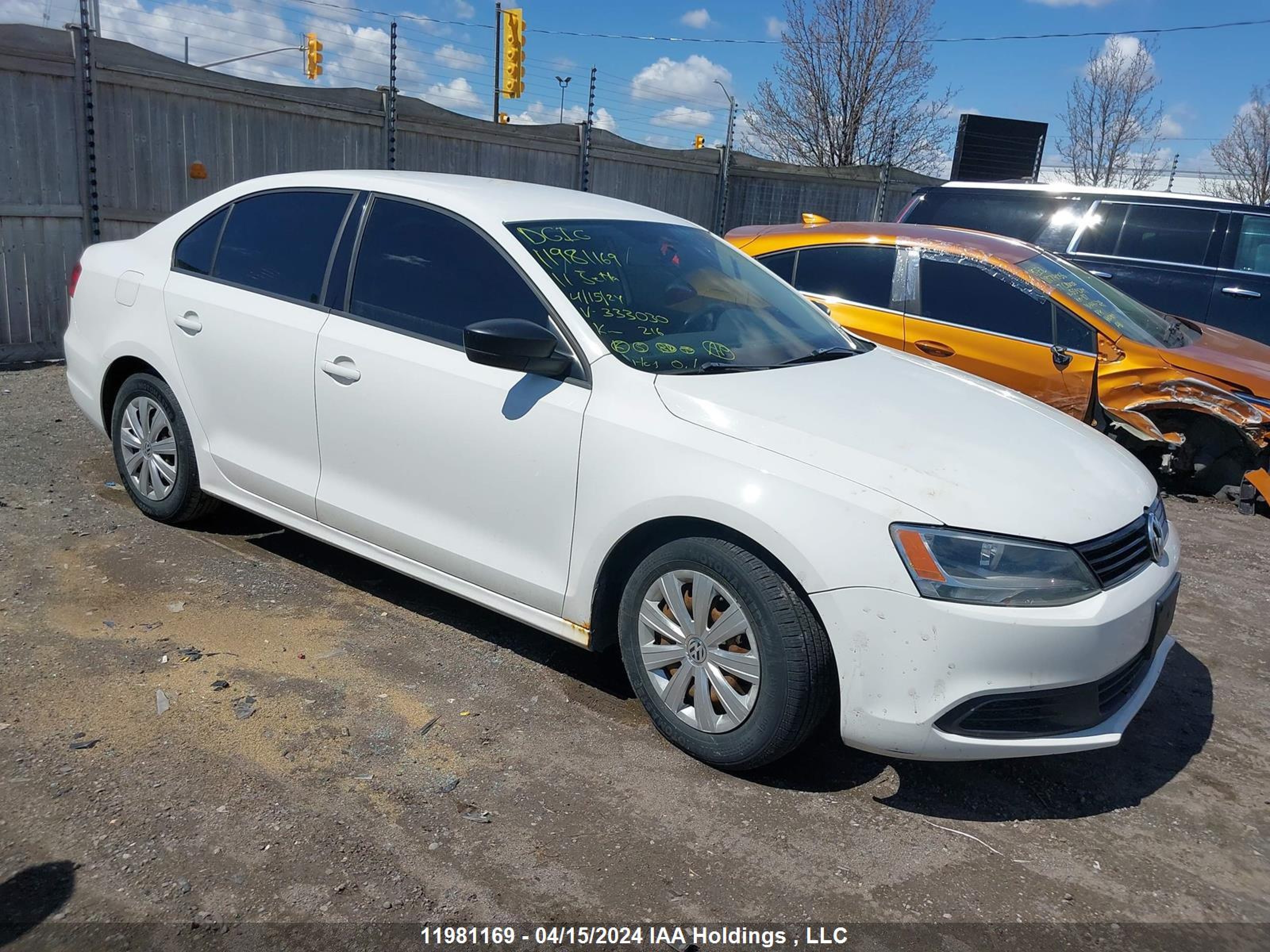 VOLKSWAGEN JETTA 2011 3vw1k7aj1bm333030