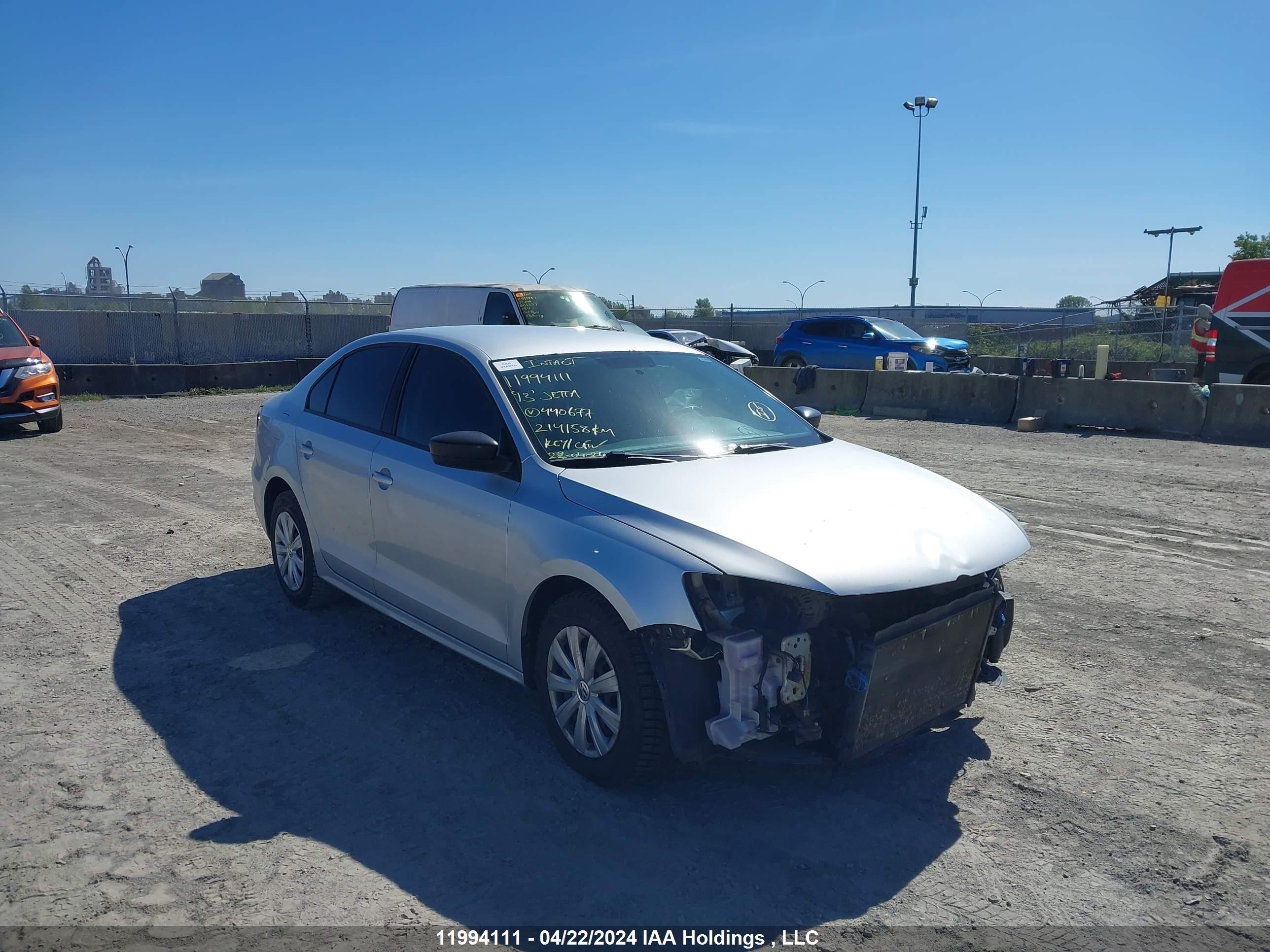 VOLKSWAGEN JETTA 2013 3vw1k7aj1dm440677