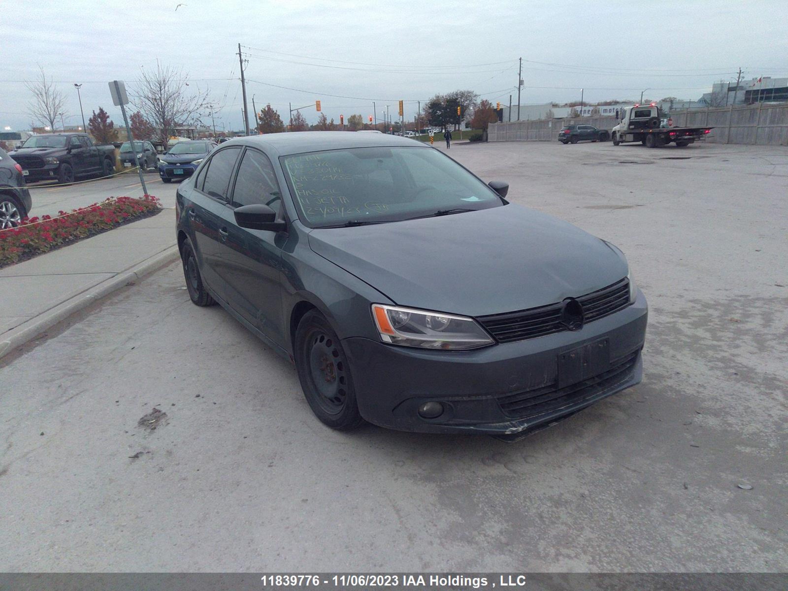 VOLKSWAGEN JETTA 2011 3vw1k7aj3bm330114