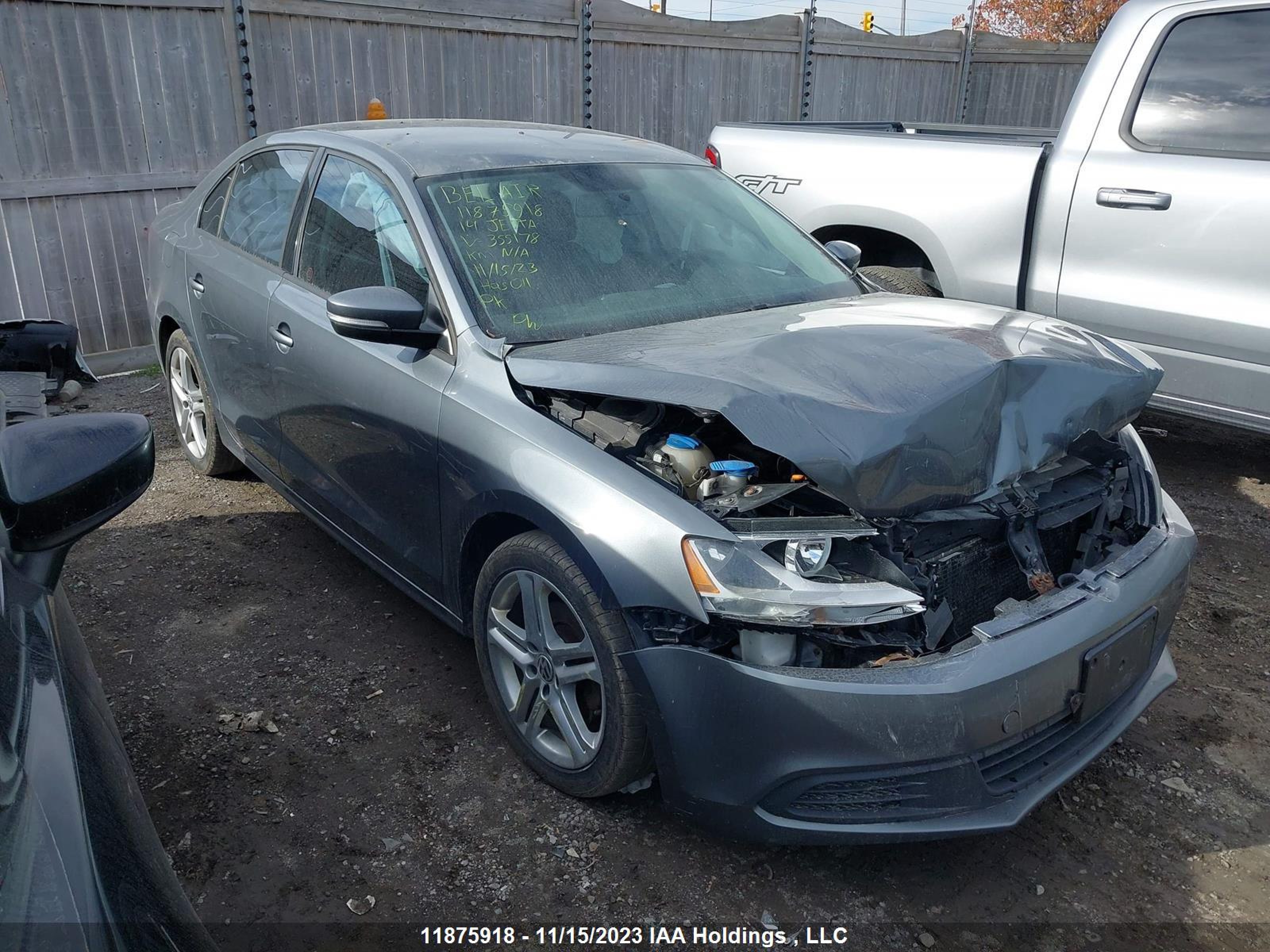 VOLKSWAGEN JETTA 2014 3vw1k7aj5em355178