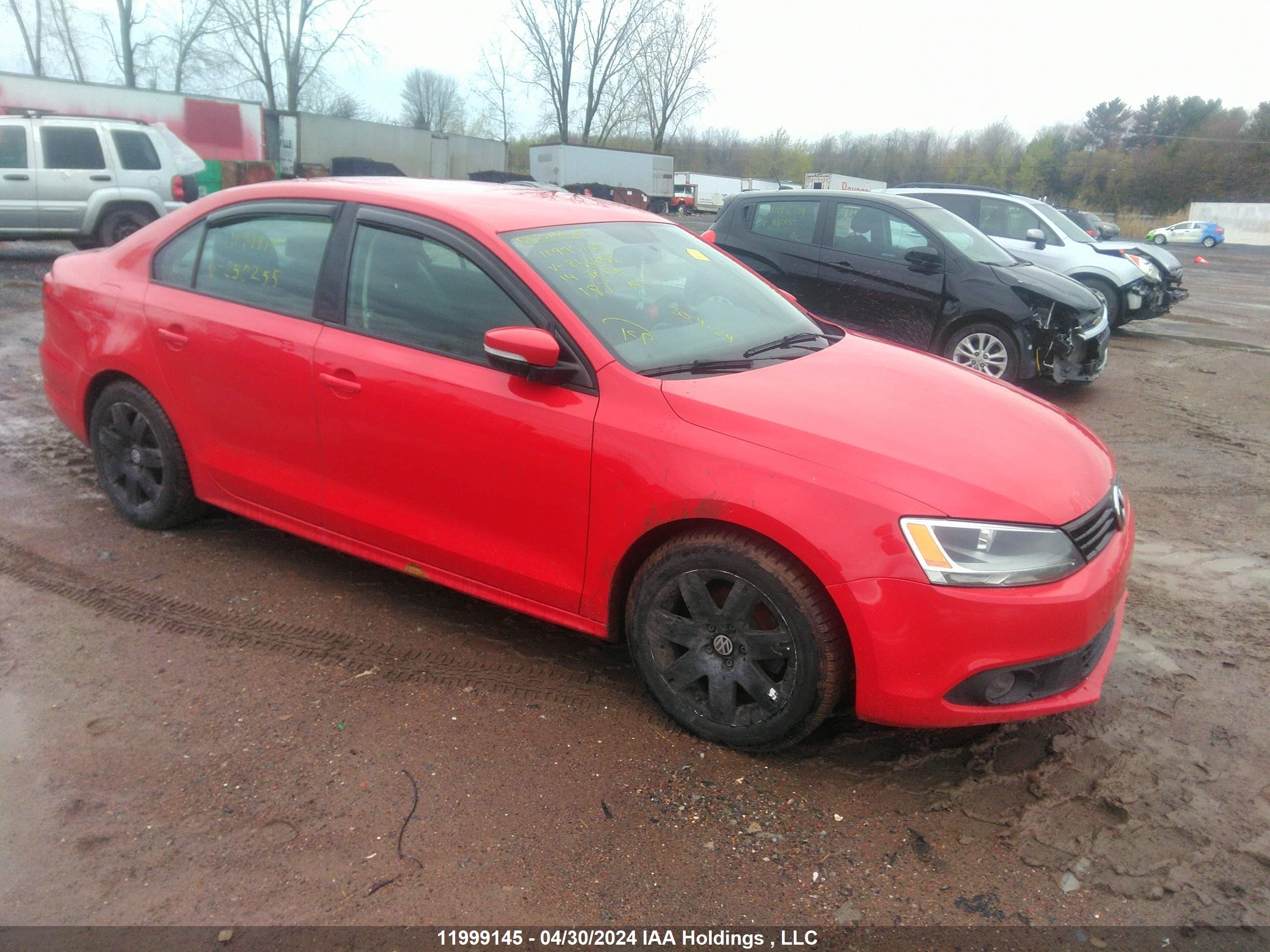 VOLKSWAGEN JETTA 2014 3vw1k7aj9em250255