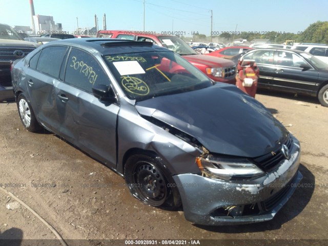 VOLKSWAGEN JETTA SEDAN 2013 3vw1k7ajxdm414417