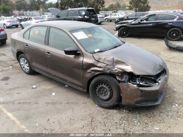 VOLKSWAGEN JETTA SEDAN 2014 3vw1k7ajxem416086