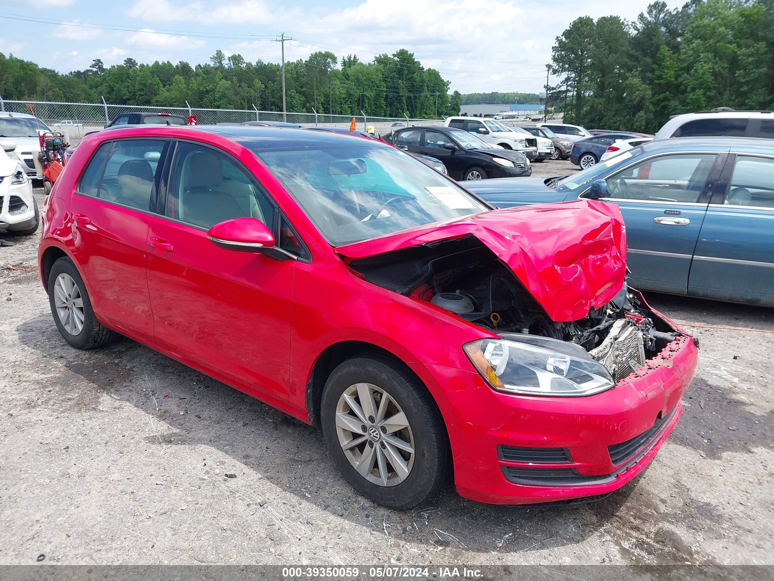 VOLKSWAGEN GOLF 2015 3vw217au0fm018405