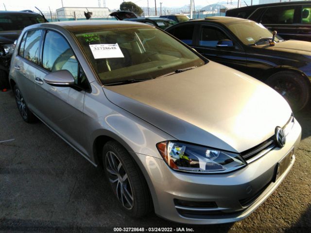 VOLKSWAGEN GOLF 2017 3vw217au0hm038558