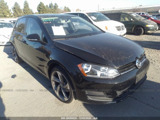 VOLKSWAGEN GOLF 2015 3vw217au1fm071212