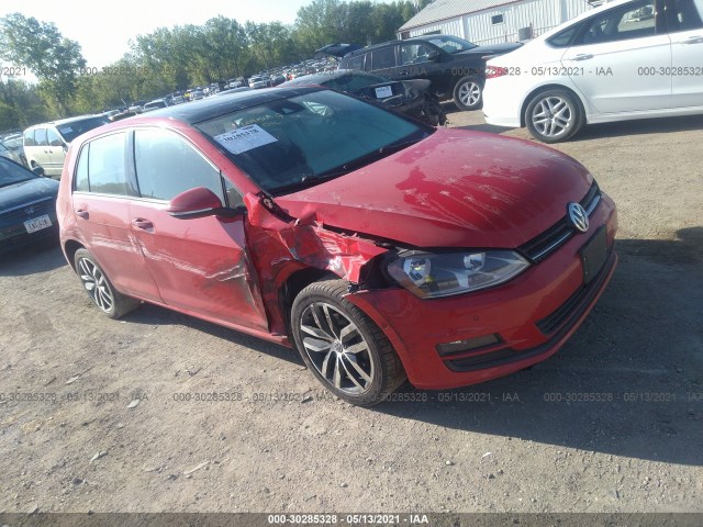 VOLKSWAGEN GOLF 2016 3vw217au1gm044769