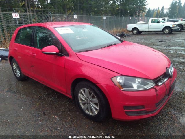 VOLKSWAGEN GOLF 2015 3vw217au2fm031057