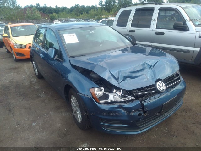 VOLKSWAGEN GOLF 2017 3vw217au4hm060708