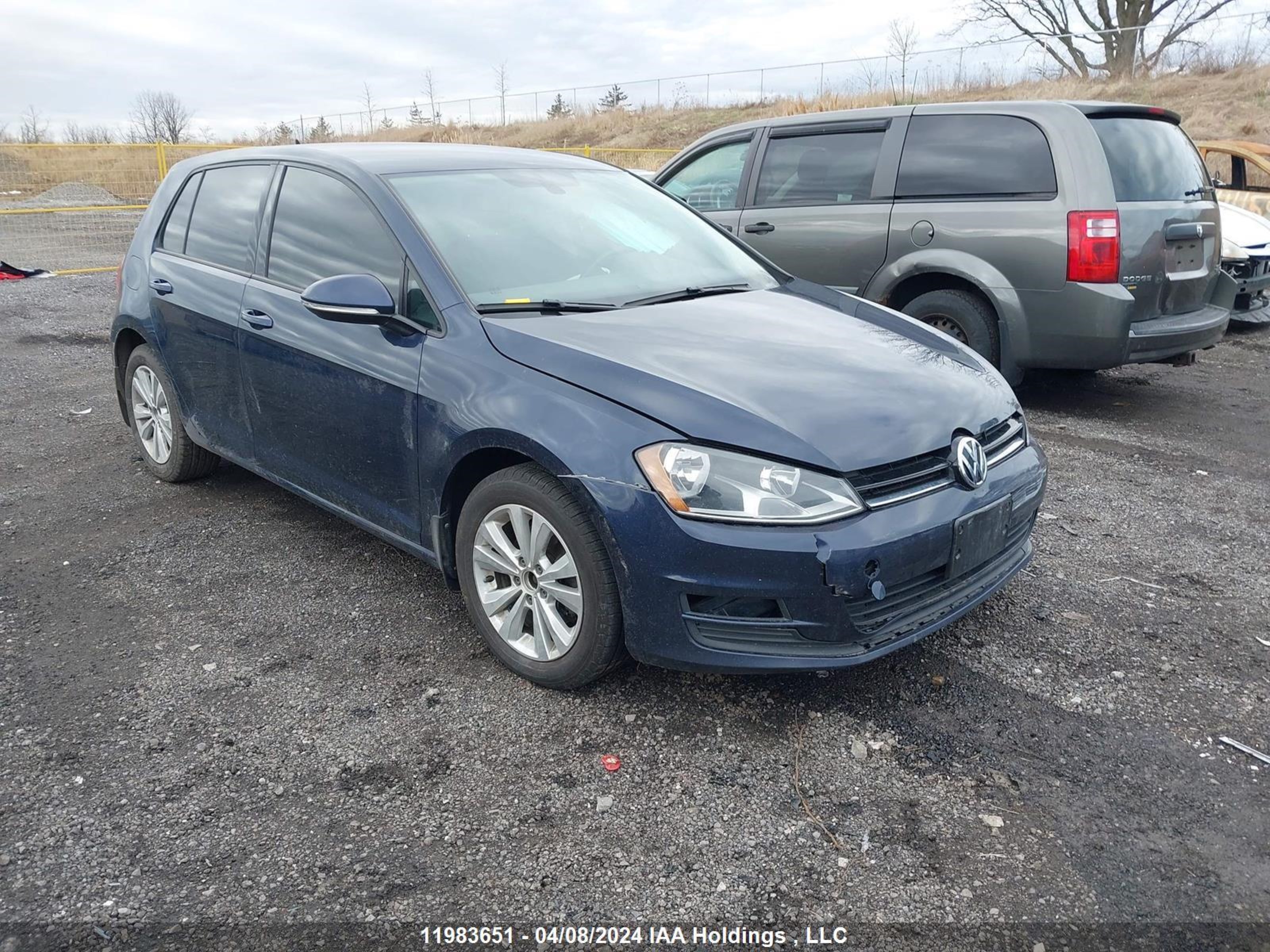 VOLKSWAGEN GOLF 2017 3vw217au4hm072857