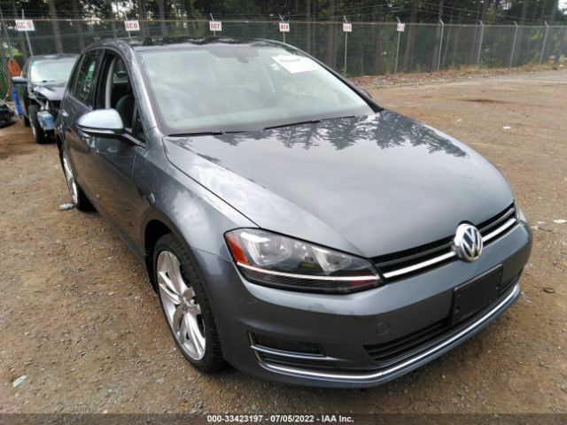 VOLKSWAGEN GOLF 2014 3vw217au5fm011546