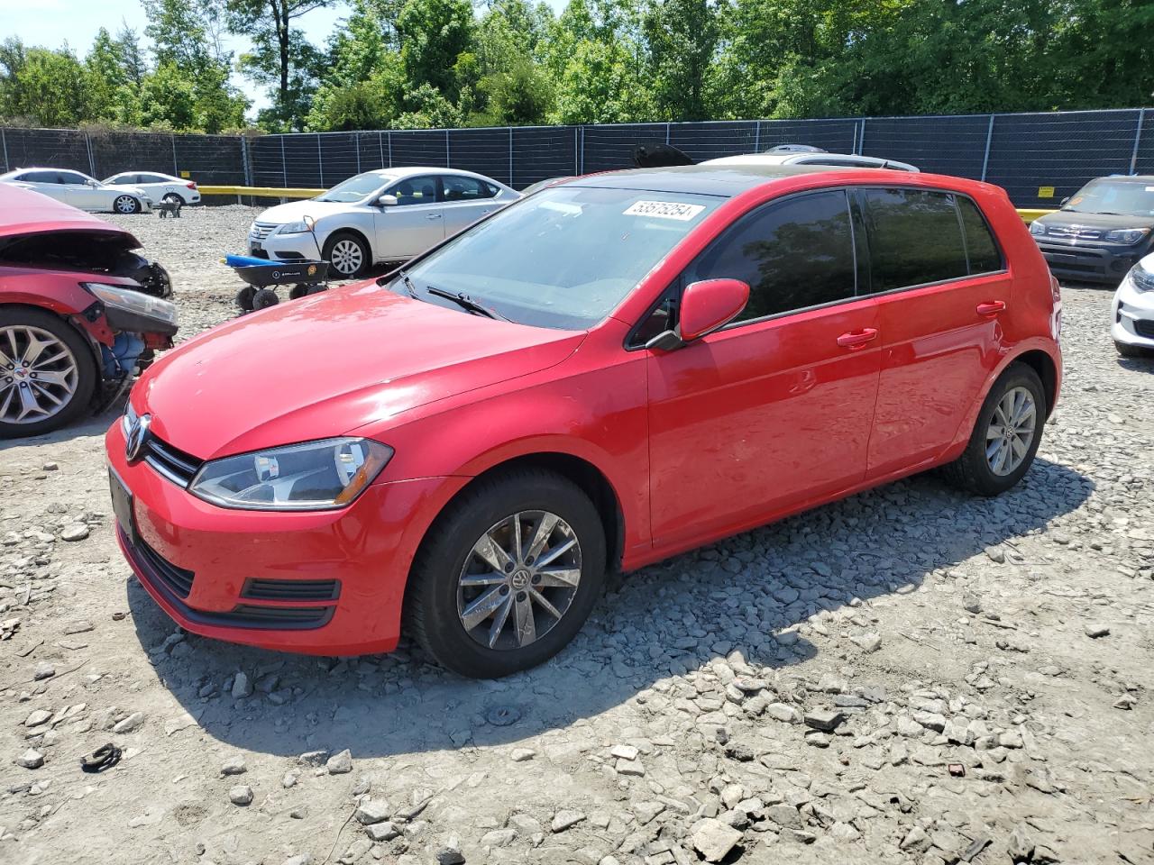 VOLKSWAGEN GOLF 2016 3vw217au8gm032229