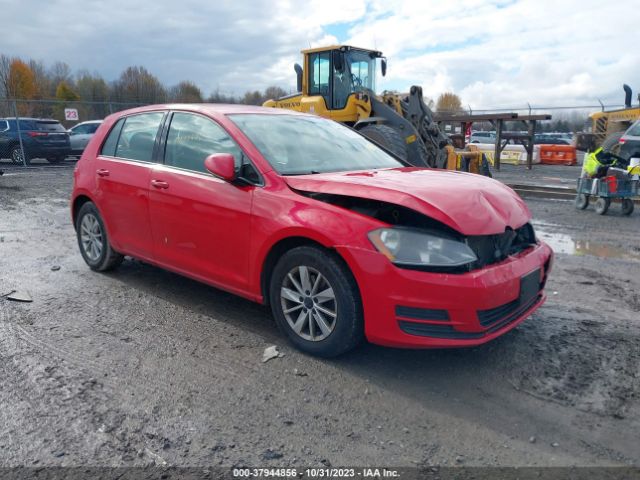 VOLKSWAGEN GOLF 2015 3vw217auxfm008321