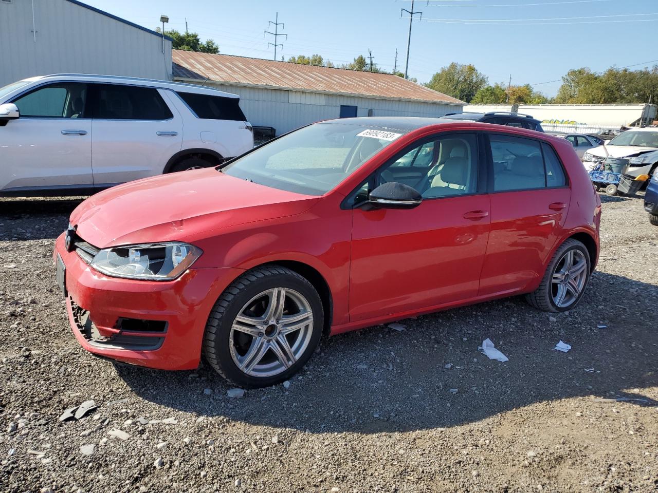 VOLKSWAGEN GOLF 2015 3vw217auxfm024342