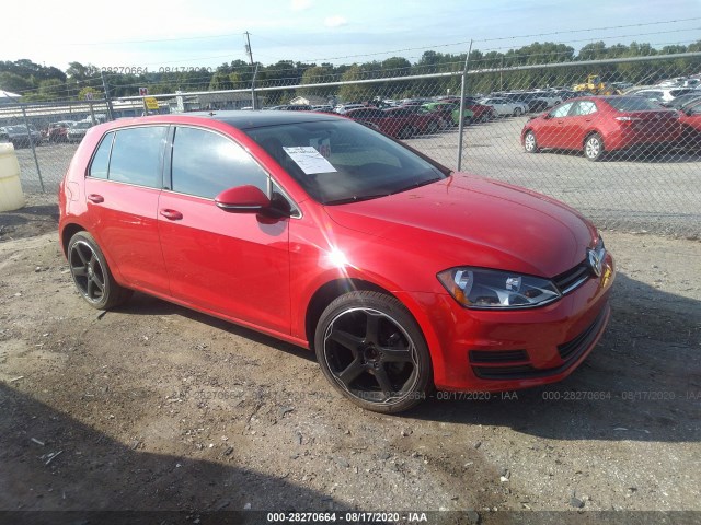 VOLKSWAGEN GOLF 2015 3vw217auxfm025281