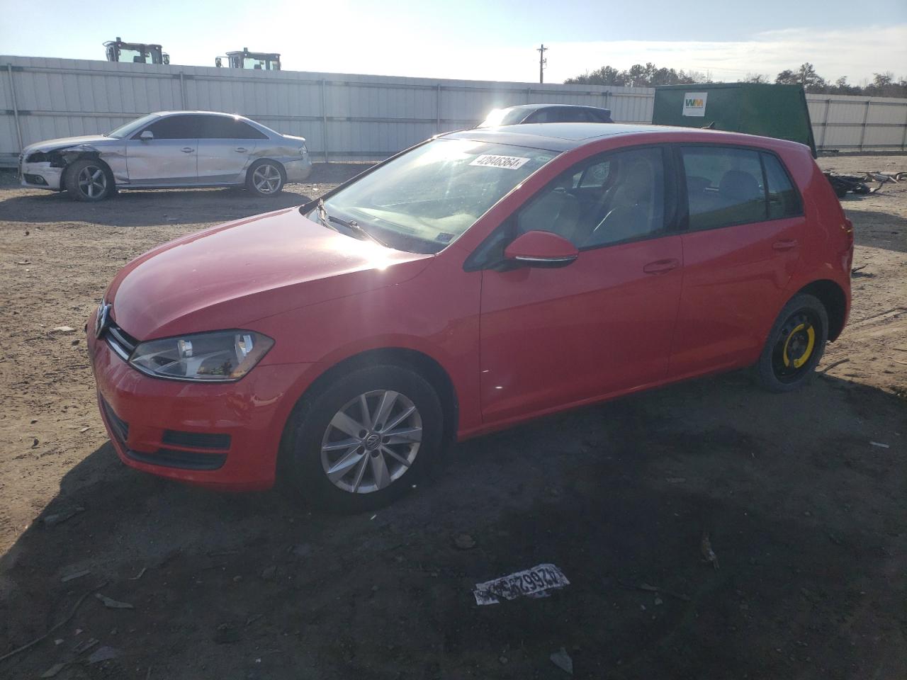 VOLKSWAGEN GOLF 2015 3vw217auxfm025491