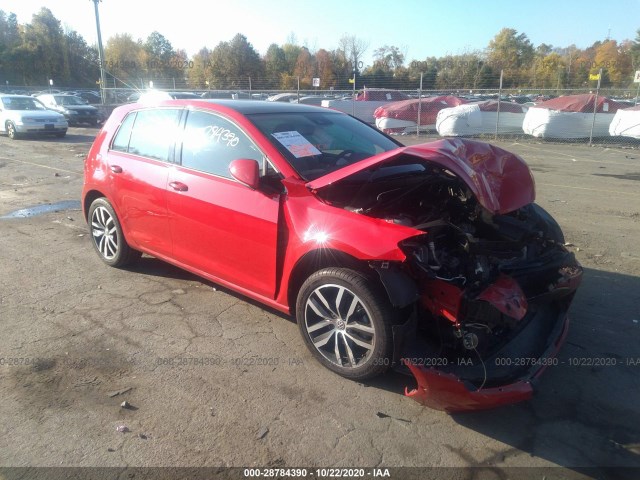 VOLKSWAGEN GOLF 2016 3vw217auxgm036525