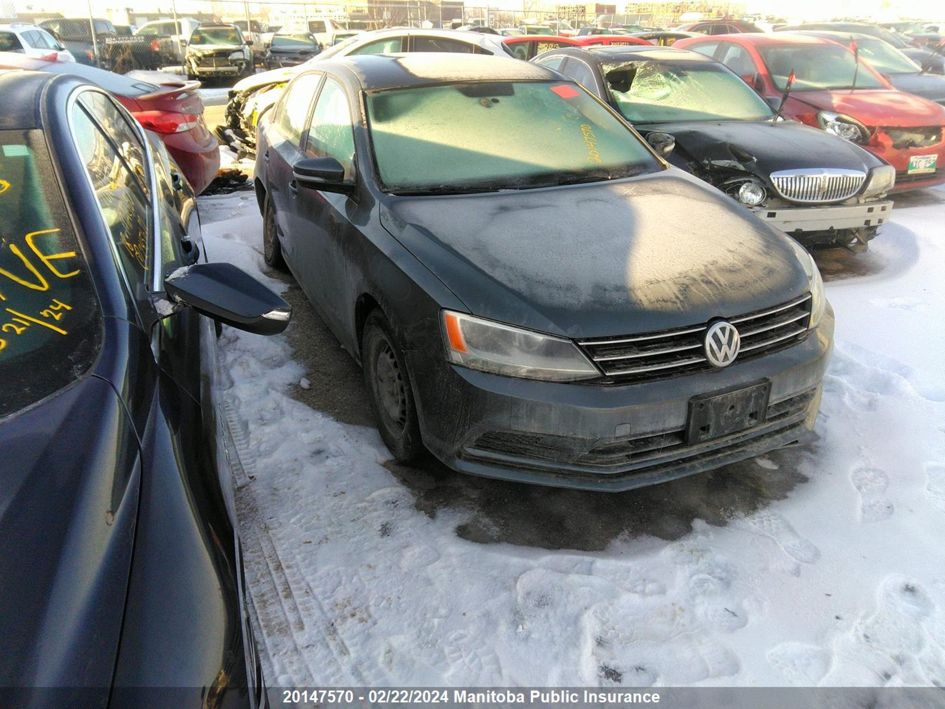 VOLKSWAGEN NULL 2016 3vw267aj7gm274324