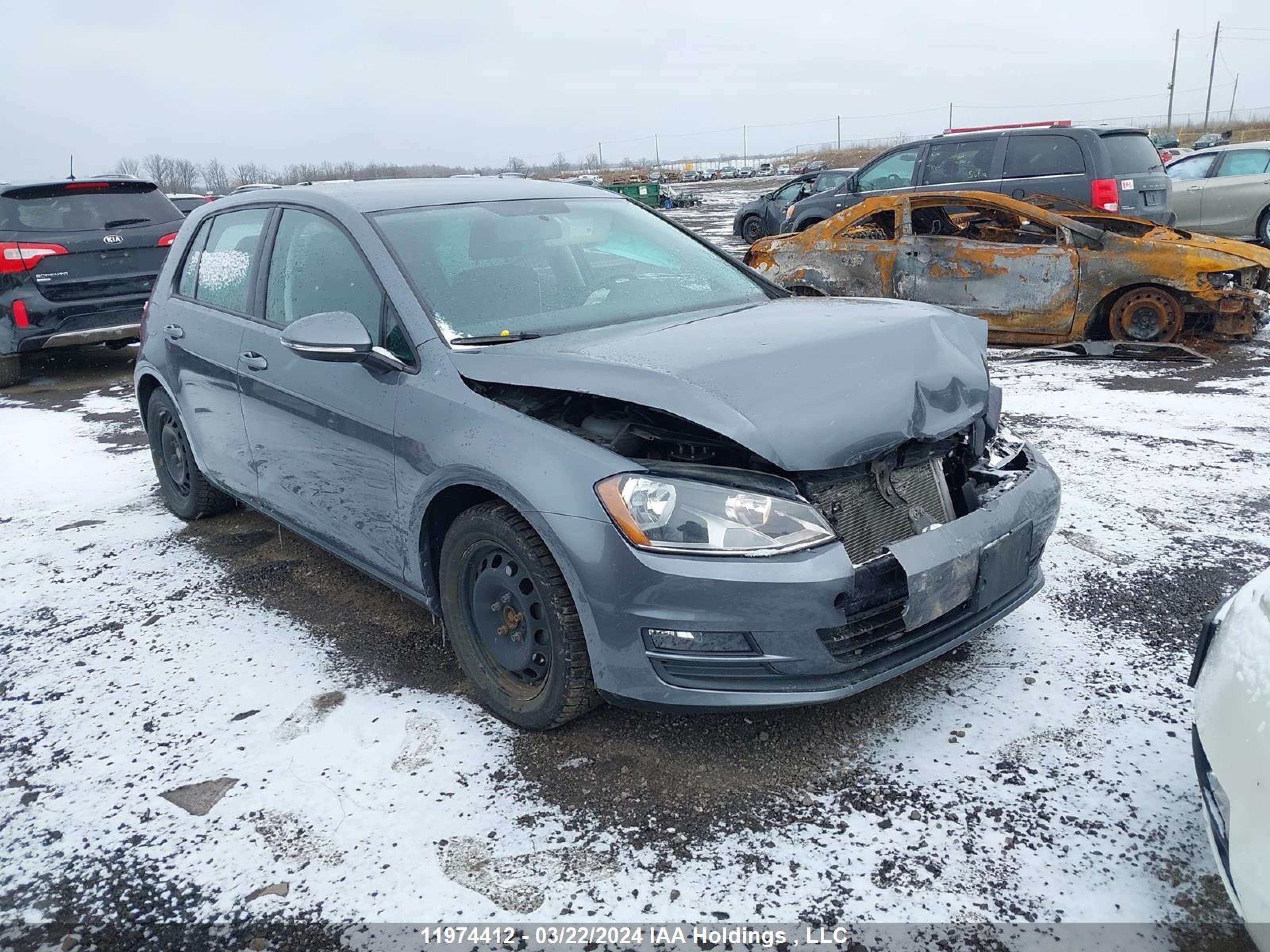 VOLKSWAGEN GOLF 2015 3vw2a7au0fm042106