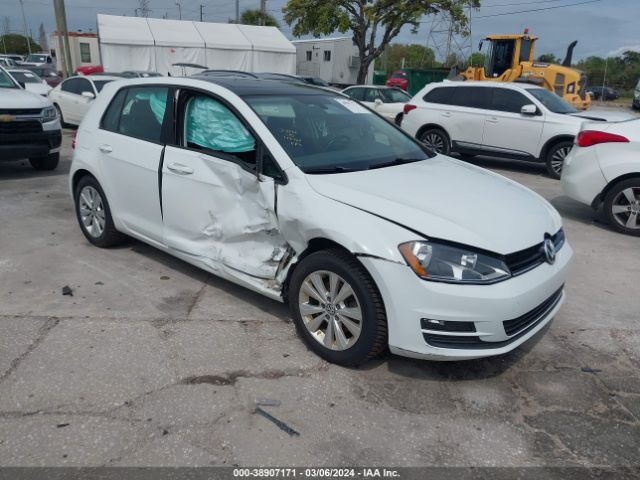 VOLKSWAGEN GOLF 2015 3vw2a7au0fm076353