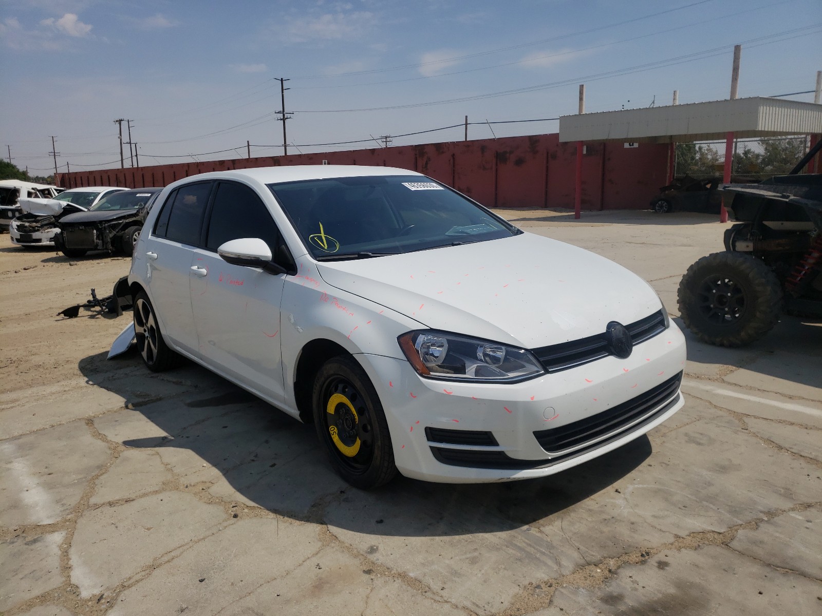 VOLKSWAGEN GOLF 2015 3vw2a7au3fm029494