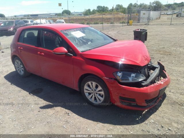 VOLKSWAGEN GOLF 2014 3vw2a7au3fm051916