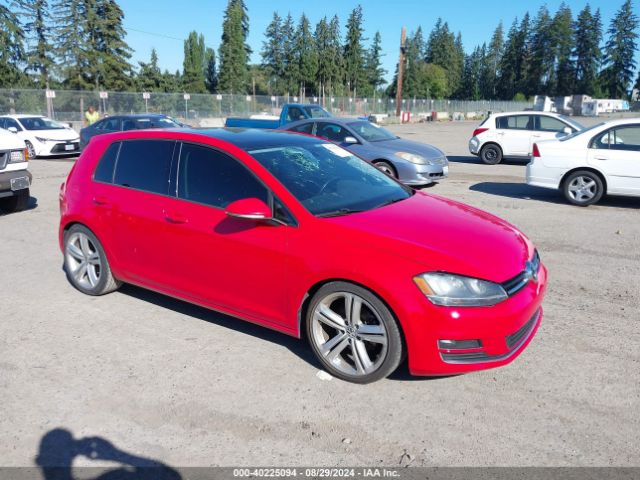 VOLKSWAGEN GOLF 2015 3vw2a7au3fm066514