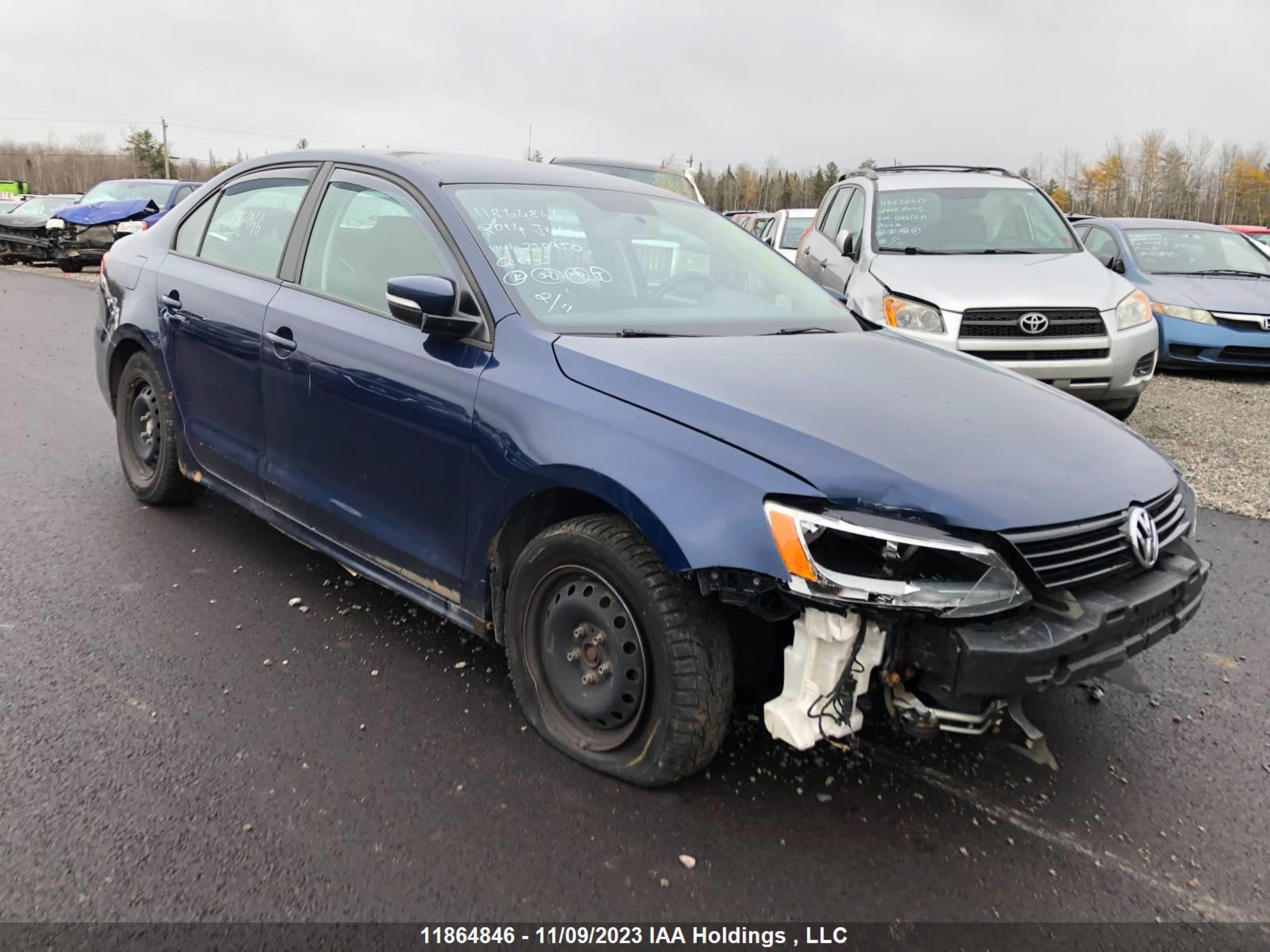 VOLKSWAGEN JETTA 2014 3vw2k7aj0em395950